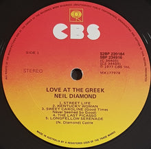 Load image into Gallery viewer, Neil Diamond - Love At The Greek - Recorded Live At The Greek Theatre
