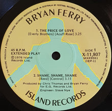 Load image into Gallery viewer, Ferry, Bryan - The Price Of Love