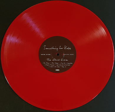 Something For Kate  - The Official Fiction - Red Vinyl