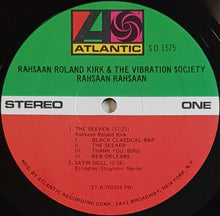 Load image into Gallery viewer, Rahsaan Roland Kirk &amp; The Vibration Society - Rahsaan Rahsaan