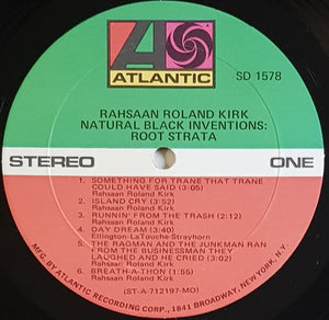 Rahsaan Roland Kirk - Natural Black Inventions: Root Strata