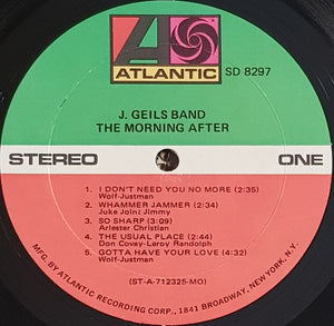 J. Geils Band - The Morning After