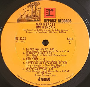 Jimi Hendrix - War Heroes