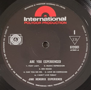 Jimi Hendrix - Are You Experienced