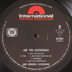Jimi Hendrix - Are You Experienced