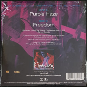 Jimi Hendrix - Purple Haze / Freedom