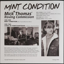 Load image into Gallery viewer, Thomas, Mick &amp; The Roving Commission - Mint Condition