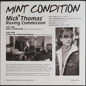 Thomas, Mick & The Roving Commission - Mint Condition