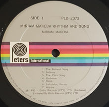 Load image into Gallery viewer, Miriam Makeba - Rhythm &amp; Song