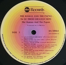 Load image into Gallery viewer, Mamas &amp; Papas - 16 Of Their Greatest Hits