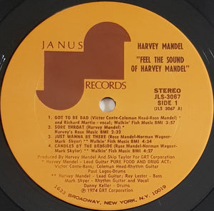 Mandel, Harvey - Feel The Sound Of Harvey Mandel