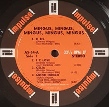Load image into Gallery viewer, Charles Mingus - Mingus, Mingus, Mingus, Mingus, Mingus