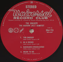 Load image into Gallery viewer, Modern Jazz Quartet - The Sheriff