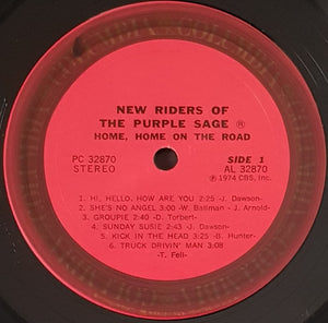 New Riders Of The Purple Sage - Home, Home On The Road