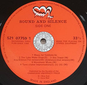 Paynter, John, Peter Aston & Others - Sound And Silence