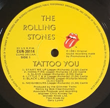 Load image into Gallery viewer, Rolling Stones - Tattoo You