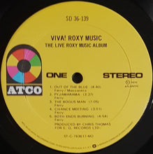 Load image into Gallery viewer, Roxy Music - Viva! The Live Roxy Music Album