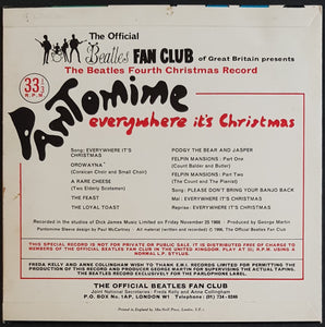 Beatles - Pantomime "Everywhere It's Christmas"