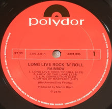 Load image into Gallery viewer, Rainbow - Long Live Rock &#39;N&#39; Roll