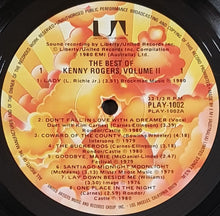 Load image into Gallery viewer, Rogers, Kenny - The Best Of Kenny Rogers Vol. 2