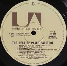 Load image into Gallery viewer, Peter Sarstedt - The Best Of Peter Sarstedt