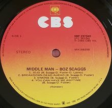 Load image into Gallery viewer, Boz Scaggs - Middle Man