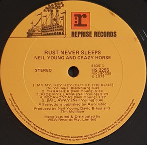 Young & Crazy Horse, Neil - Rust Never Sleeps