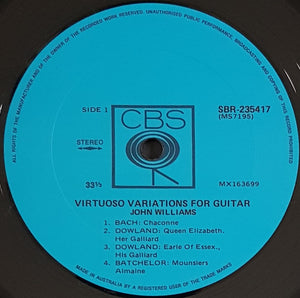 Williams, John - Virtuoso Variations For Guitar