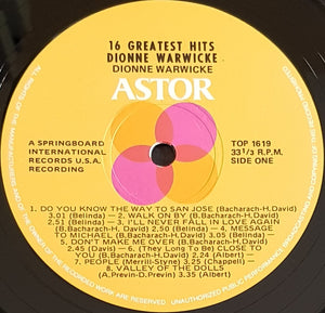 Dionne Warwick - 16 Greatest Hits