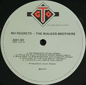 Walker Brothers - No Regrets