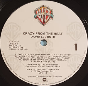 Van Halen (David Lee Roth)- Crazy From The Heat