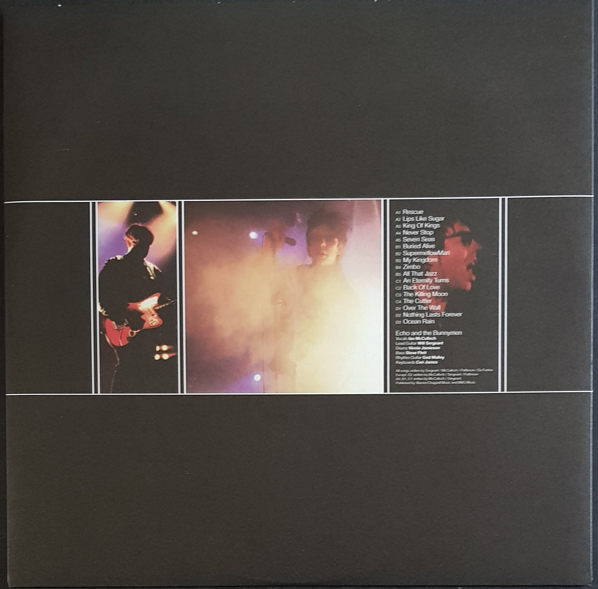 Echo & The Bunnymen - Live In Liverpool - Clear Vinyl – Vicious Sloth ...