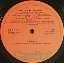 Load image into Gallery viewer, Dr.Hook - Makin&#39; Love And Music