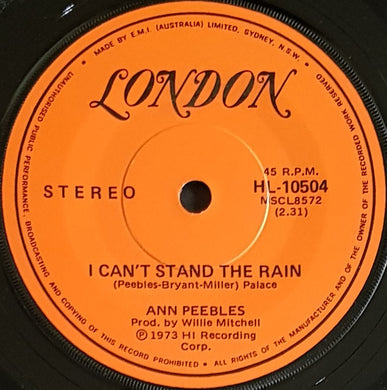 Ann Peebles - I Can't Stand The Rain