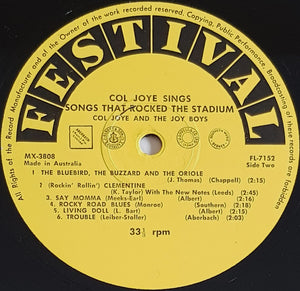 Col Joye - Songs That Rocked The Stadium