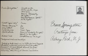 Bruce Springsteen - Greetings From Asbury Park N.J.