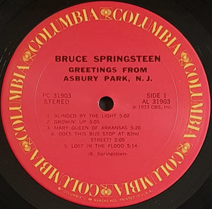 Bruce Springsteen - Greetings From Asbury Park N.J.