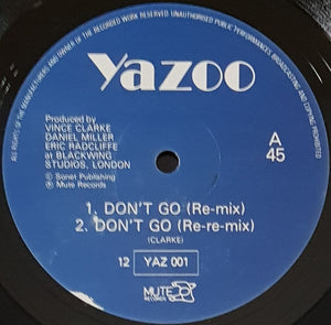 Yazoo - Don't Go (Re-Mixes)