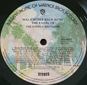 Everly Brothers - Walk Right Back With The Everlys