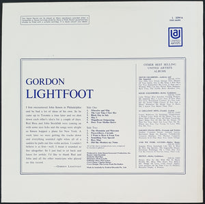 Gordon Lightfoot - Did She Mention My Name