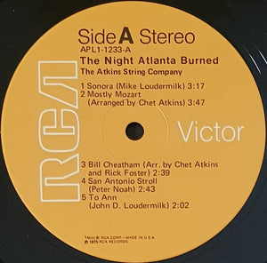 Chet Atkins - The Atkins String Co. - The Night Atlanta Burned