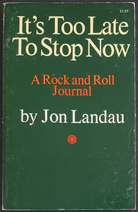V/A - It's Too Late To Stop Now A Rock And Roll Journal