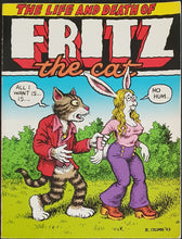 Load image into Gallery viewer, Robert Crumb - The Life And Death Of Fritz The Cat