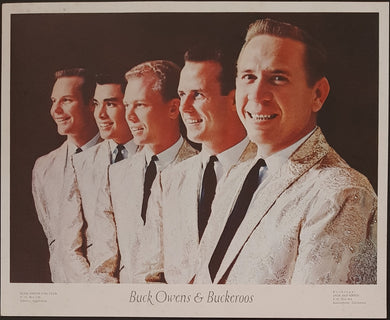 Buck Owens & Buckaroos - Colour Photo c.1964