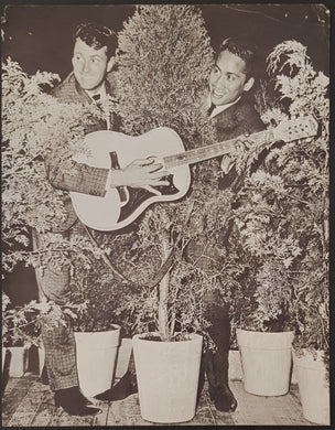 Lou And Simon - Black & White Publicity Photo - 1965