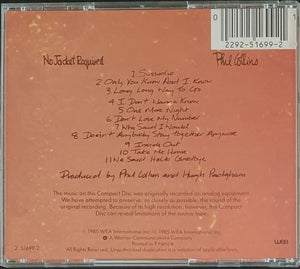 Phil Collins- No Jacket Required
