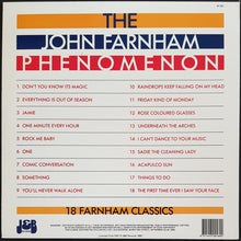 Load image into Gallery viewer, John Farnham - The John Farnham Phenomenon