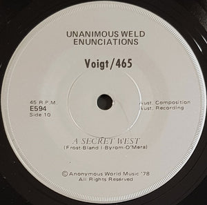 Voigt/465 - A Secret West