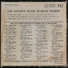 Load image into Gallery viewer, Lee Konitz - Lee Konitz With Warne Marsh