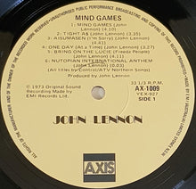Load image into Gallery viewer, Lennon, John- Mind Games